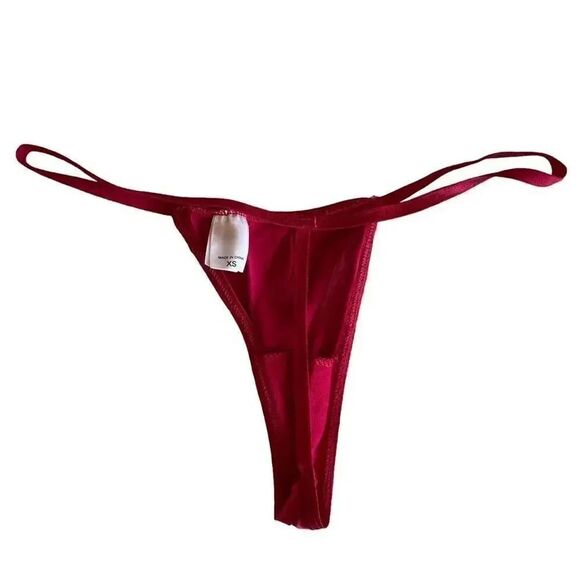 Victoria’s Secret Red Pink Purple Embroidered Babydoll SZ XS # 1610 - Picture 8 of 16